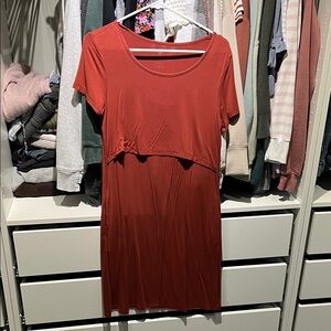 Kindred Bravely Terracotta Midi Dress